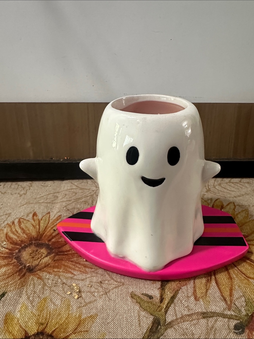 Summerween midnight gardenia ghost surfer soy candle